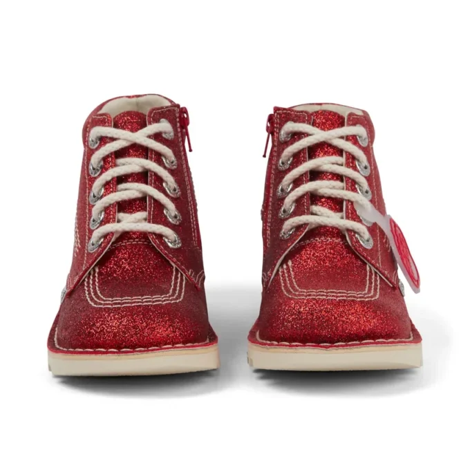 Παιδικά παπούτσια Kick Hi Glitter Unisex Κόκκινα Παιδικά παπούτσια Kick Hi Glitter Unisex Κόκκινα