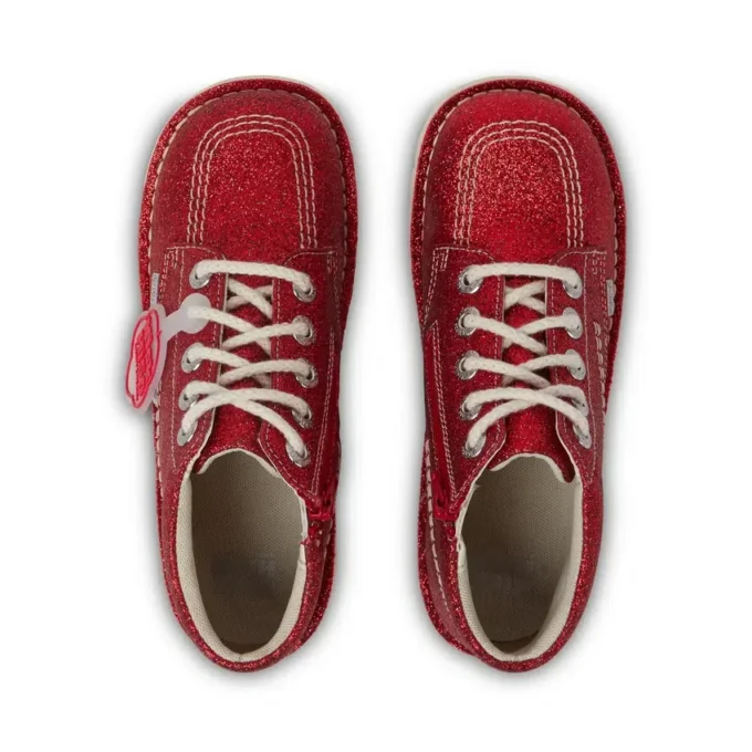 Παιδικά παπούτσια Kick Hi Glitter Unisex Κόκκινα Παιδικά παπούτσια Kick Hi Glitter Unisex Κόκκινα