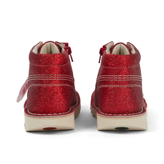 Παιδικά παπούτσια Kick Hi Glitter Unisex Κόκκινα Παιδικά παπούτσια Kick Hi Glitter Unisex Κόκκινα