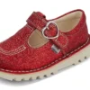 Παιδικά παπούτσια Kick T-Bar Glitter Unisex Κόκκινα Παιδικά παπούτσια Kick T-Bar Glitter Unisex Κόκκινα