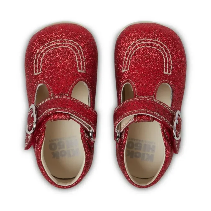 Παιδικά παπούτσια Kick T Glitter Unisex Κόκκινα Παιδικά παπούτσια Kick T Glitter Unisex Κόκκινα