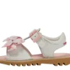 Παιδικά σανδάλια Kick Sandal για κορίτσια, δερμάτινα, λευκά Παιδικά σανδάλια Kick Sandal για κορίτσια, δερμάτινα, λευκά