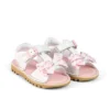 Παιδικά σανδάλια Kick Sandal για κορίτσια, δερμάτινα, λευκά Παιδικά σανδάλια Kick Sandal για κορίτσια, δερμάτινα, λευκά