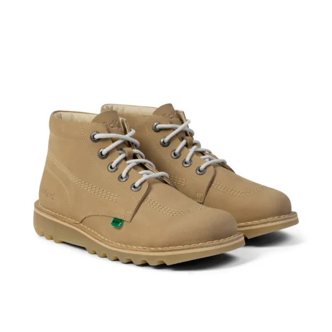 Παιδικά Unisex Kick Hi Δερμάτινα Αμμώδη Παιδικά Unisex Kick Hi Δερμάτινα Αμμώδη