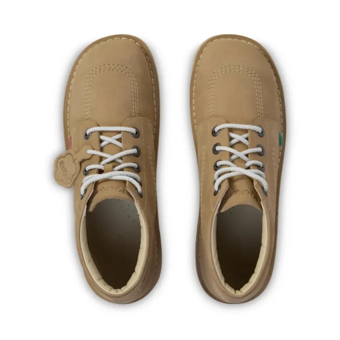Παιδικά Unisex Kick Hi Δερμάτινα Αμμώδη Παιδικά Unisex Kick Hi Δερμάτινα Αμμώδη