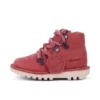 Παιδικά Unisex Kick Hi Explore Δερμάτινα Ροζ