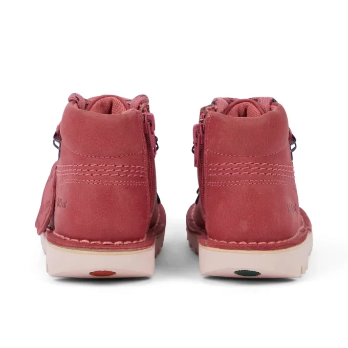 Παιδικά Unisex Kick Hi Explore Δερμάτινα Ροζ