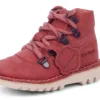 Παιδικά Unisex Kick Hi Explore Δερμάτινα Ροζ