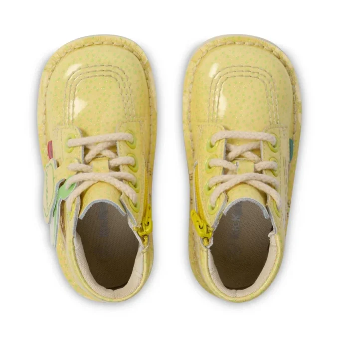 Παιδικά Unisex Kick Hi Fruit Λουστρίνι Κίτρινο