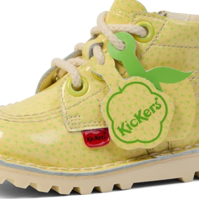 Παιδικά Unisex Kick Hi Fruit Λουστρίνι Κίτρινο