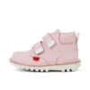 Παιδικά Unisex Kick Hi Roll δερμάτινα ανοιχτό ροζ