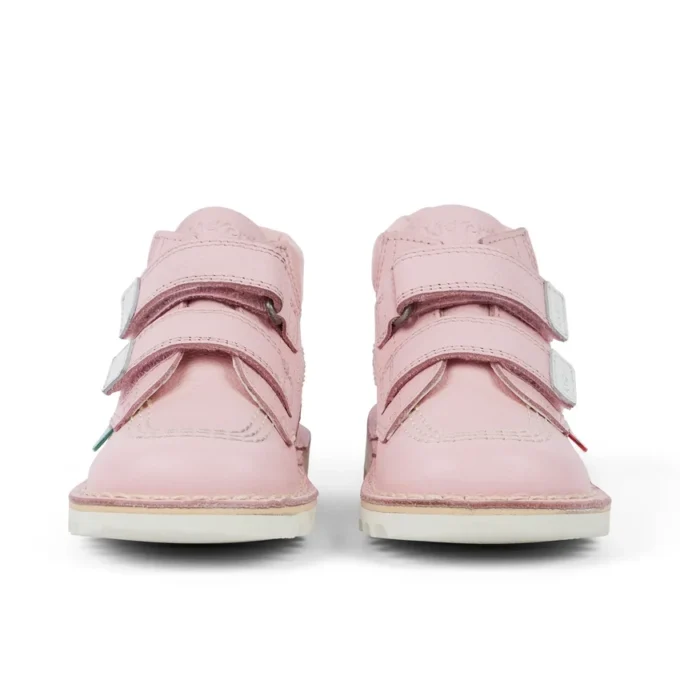 Παιδικά Unisex Kick Hi Roll δερμάτινα ανοιχτό ροζ