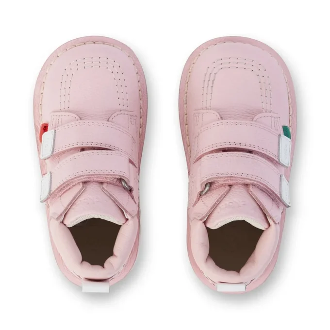 Παιδικά Unisex Kick Hi Roll δερμάτινα ανοιχτό ροζ