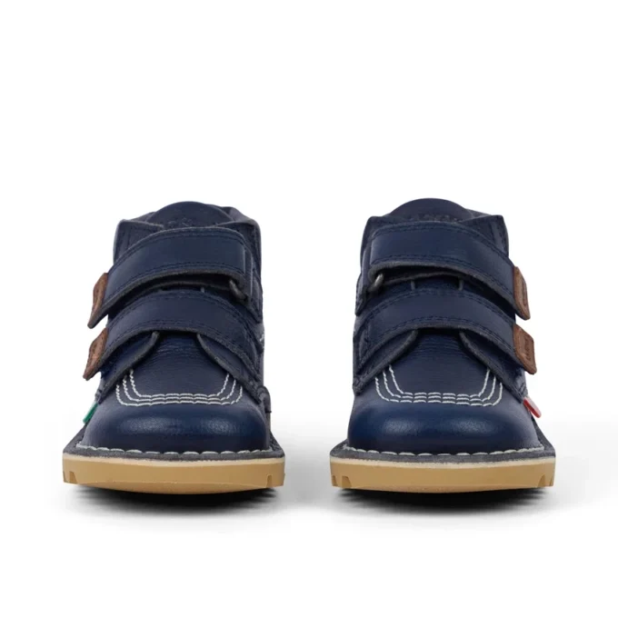 Παιδικά Unisex Kick Hi Roll Δερμάτινα Μπλε
