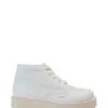 Παιδικά Unisex Kick Hi Stack από εναλλακτικό δέρμα Λευκό Παιδικά Unisex Kick Hi Stack από εναλλακτικό δέρμα Λευκό