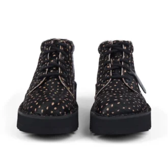 Παιδικά Unisex Kick Hi Stack Spot Leather Black