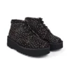 Παιδικά Unisex Kick Hi Stack Spot Leather Black