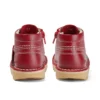 Παιδικά Unisex Kick Hi Zip Δέρμα Κόκκινο