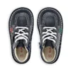 Παιδικά Unisex Kick Hi Zip Δέρμα Ναυτικό