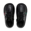 Παιδικά Unisex Kick Hi Zip Δερμάτινα Μαύρα