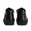 Παιδικά Unisex Kick Hi Zip Δερμάτινα Μαύρα
