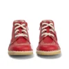 Παιδικά Unisex Kick Hi Zip Leather Alternative Κόκκινα