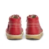 Παιδικά Unisex Kick Hi Zip Leather Alternative Κόκκινα