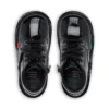 Παιδικά Unisex Kick Hi Zip Λουστρίνι Μαύρα