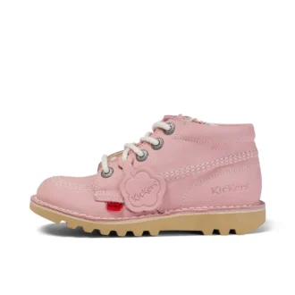 Παιδικά Unisex Kick Hi Zip Nubuck Ανοιχτό ροζ