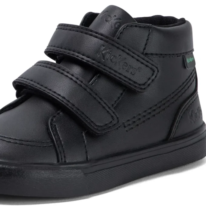 Παιδικά Unisex Tovni Hi Vel Δερμάτινα Εναλλακτικά Μαύρα