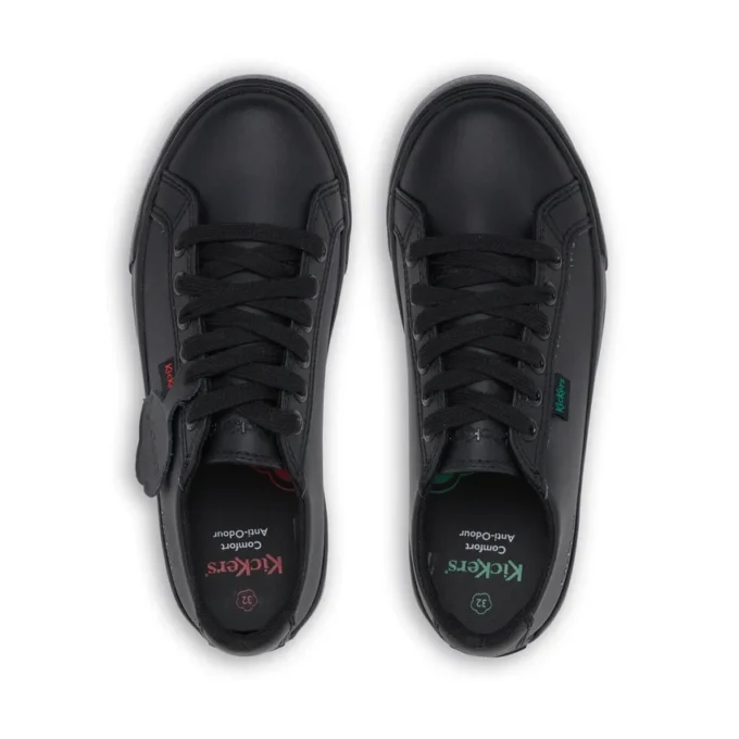 Παιδικά Unisex Tovni Lacer Leather Μαύρα