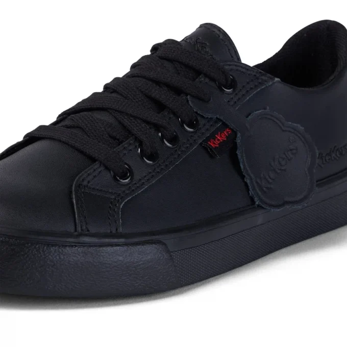 Παιδικά Unisex Tovni Lacer Leather Μαύρα