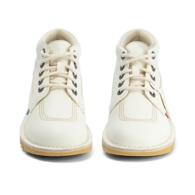 Παιδικό Unisex Kick Hi Leather Alternative Λευκό