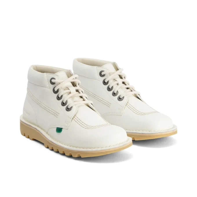 Παιδικό Unisex Kick Hi Leather Alternative Λευκό