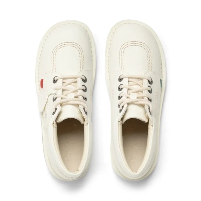 Παιδικό Unisex Kick Hi Leather Alternative Λευκό