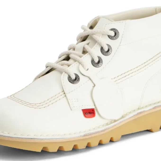 Παιδικό Unisex Kick Hi Leather Alternative Λευκό