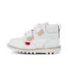 Παιδικό Unisex Kick Hi Roll Δέρμα Λευκό