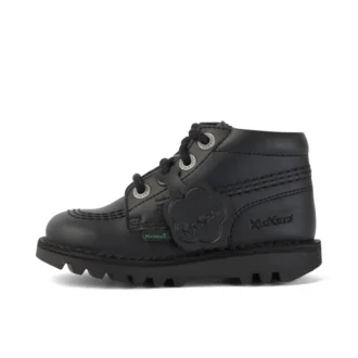 Παιδικό Unisex Kick Hi Zip Δέρμα Alternative Μαύρο