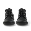 Παιδικό Unisex Kick Hi Zip Δέρμα Alternative Μαύρο Παιδικό Unisex Kick Hi Zip Δέρμα Alternative Μαύρο