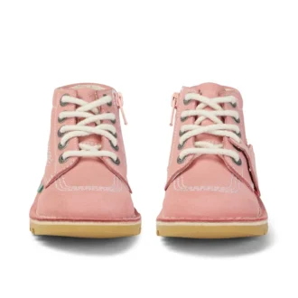 Παιδικό Unisex Kick Hi Zip Nubuck Ανοιχτό ροζ