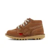 Παιδικό Unisex Kick Hi Zip Nubuck Μπεζ Παιδικό Unisex Kick Hi Zip Nubuck Μπεζ