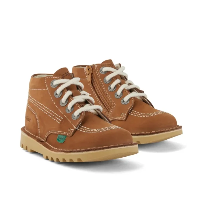 Παιδικό Unisex Kick Hi Zip Nubuck Μπεζ Παιδικό Unisex Kick Hi Zip Nubuck Μπεζ