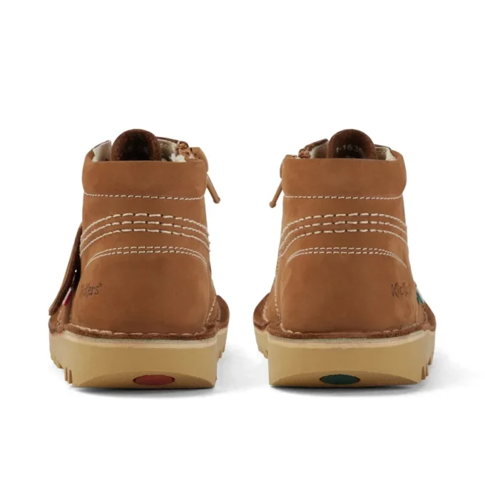 Παιδικό Unisex Kick Hi Zip Nubuck Μπεζ Παιδικό Unisex Kick Hi Zip Nubuck Μπεζ