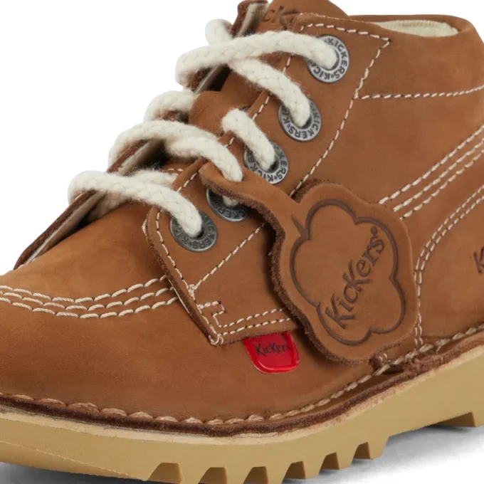 Παιδικό Unisex Kick Hi Zip Nubuck Μπεζ Παιδικό Unisex Kick Hi Zip Nubuck Μπεζ