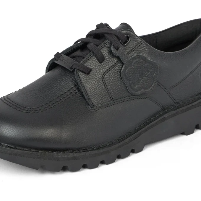 Παιδικό Unisex Kick Παπούτσι Tumble Leather Black Παιδικό Unisex Kick Παπούτσι Tumble Leather Black