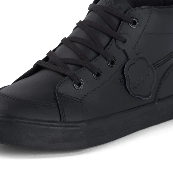Παιδικό Unisex Tovni Hi Δέρμα Μαύρο Παιδικό Unisex Tovni Hi Δέρμα Μαύρο
