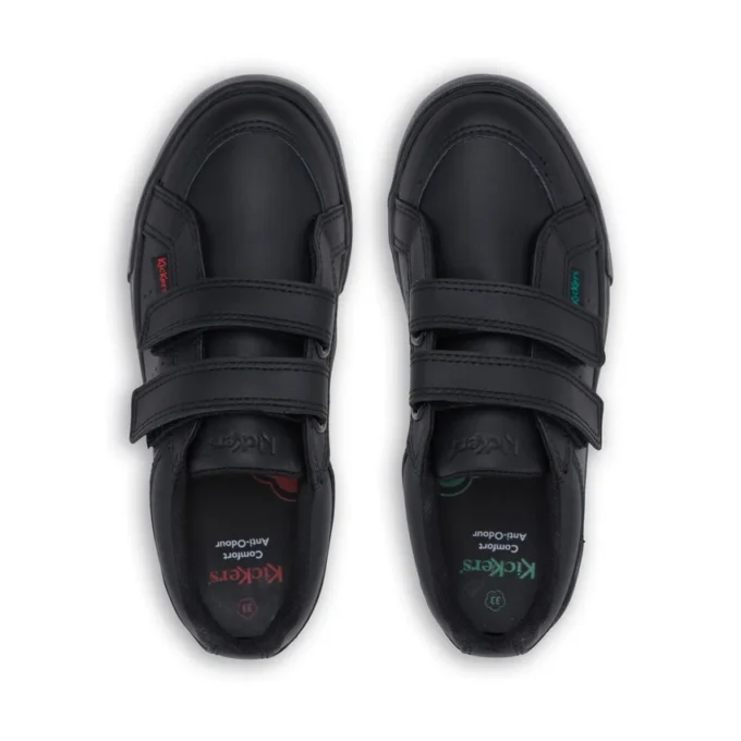 Παιδικό Unisex Tovni Twin Δερμάτινο Μαύρο Παιδικό Unisex Tovni Twin Δερμάτινο Μαύρο