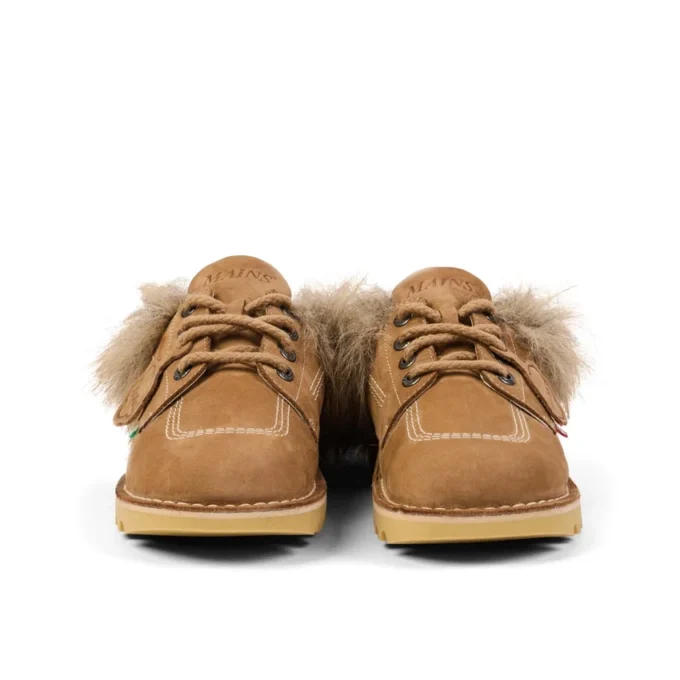 Παντόφλα Kick Mule Fur Mains Tan για ενήλικες, Unisex Παντόφλα Kick Mule Fur Mains Tan για ενήλικες, Unisex