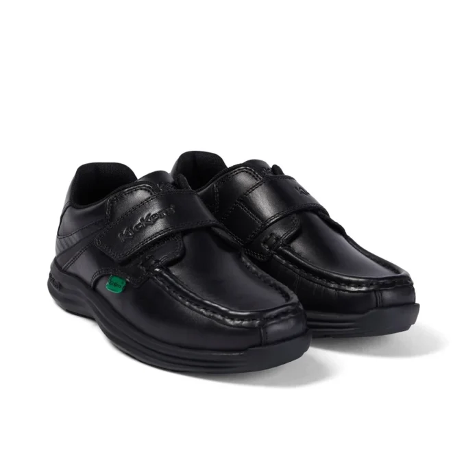 Reasan Strap Leather Black για αγόρια