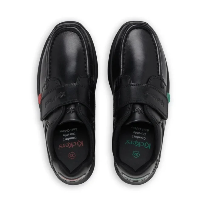 Reasan Strap Leather Black για αγόρια